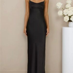Hello Molly Samara Satin Maxi Dress
